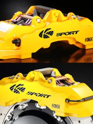 Přední brzdový kit K-Sport pro Renault Clio 2.0, r.v. od 98 do 12, 8 pístkové brzdiče, velikost kotoučů: plovoucí 380X32 mm Akce