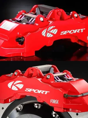 Přední brzdový kit K-Sport pro Renault 5, r.v. od 84 do 96, 8 pístkové brzdiče, velikost kotoučů: plovoucí 400X36 mm Aktuální