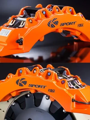 Aktuální Přední brzdový kit K-Sport pro Renault Clio 2.0, r.v. od 98 do 12, 12 pístkové brzdiče, velikost kotoučů: plovoucí 444X36 mm