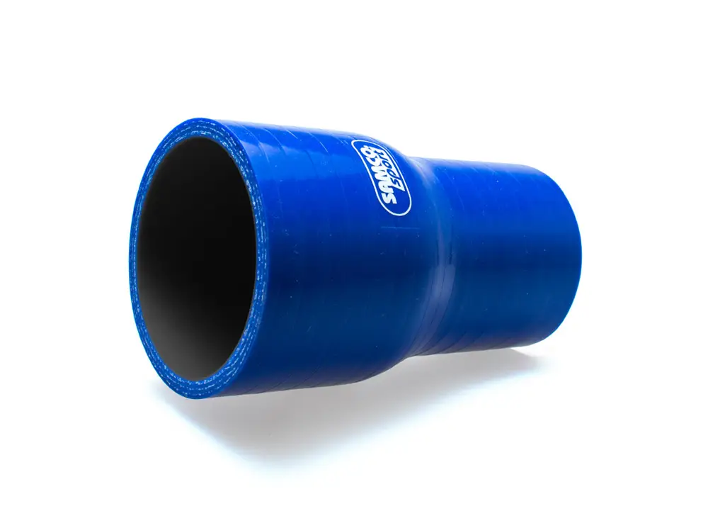 Originální Samco Sport Fluoro rovná redukce s vnitřním průměrem 60 mm > 50 mm pro vedení oleje a nafty, barva světle zelená