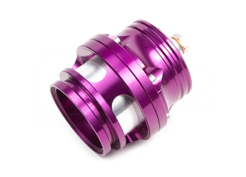 Levný Forge Motorsport univerzální otevřený Blow Off Ventil (BOV) 50 mm, barva ventilu Černá, typ pružiny Modrá pružina + 10 mm podložka (-11 PSI)