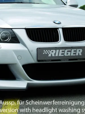 Jen Po Omezenou Doba Rieger přední nárazník pro BMW řada 3 E90, E91 sedan, touring před faceliftem, plast ABS bez povrchové úpravy