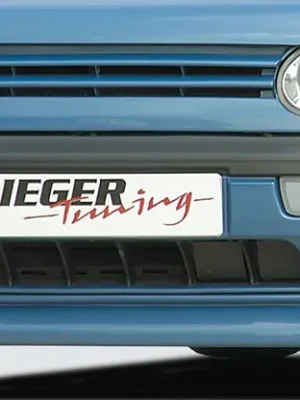 Akční Cena Rieger spoiler pod přední nárazník pro Volkswagen Golf 3 3-dvéř., 5-dvéř., kabriolet, plast ABS bez povrchové úpravy