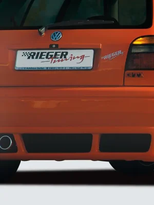 Koupit Online Rieger zadní nárazník pro Volkswagen Golf 3 3-dvéř., 5-dvéř., kabriolet, plast ABS bez povrchové úpravy