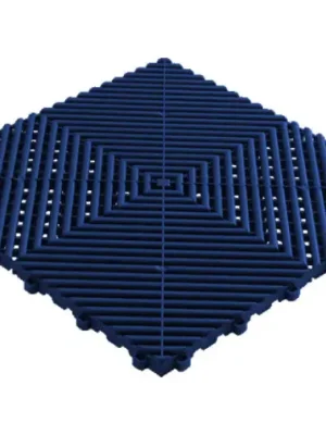 Swisstrax dlaždice modulární podlahy typu Ribtrax PRO, 40 x 40 cm, barva Royal Blue modrá Finální Výprodej