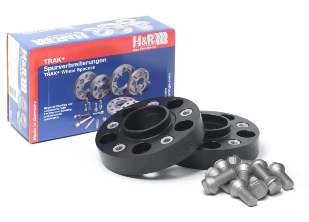 H&R 2 kusy rozšiřovacích podložek typ DRA80 o šířce 40 mm pro BMW řada 3 E46 346K, barva černá Oblíbený