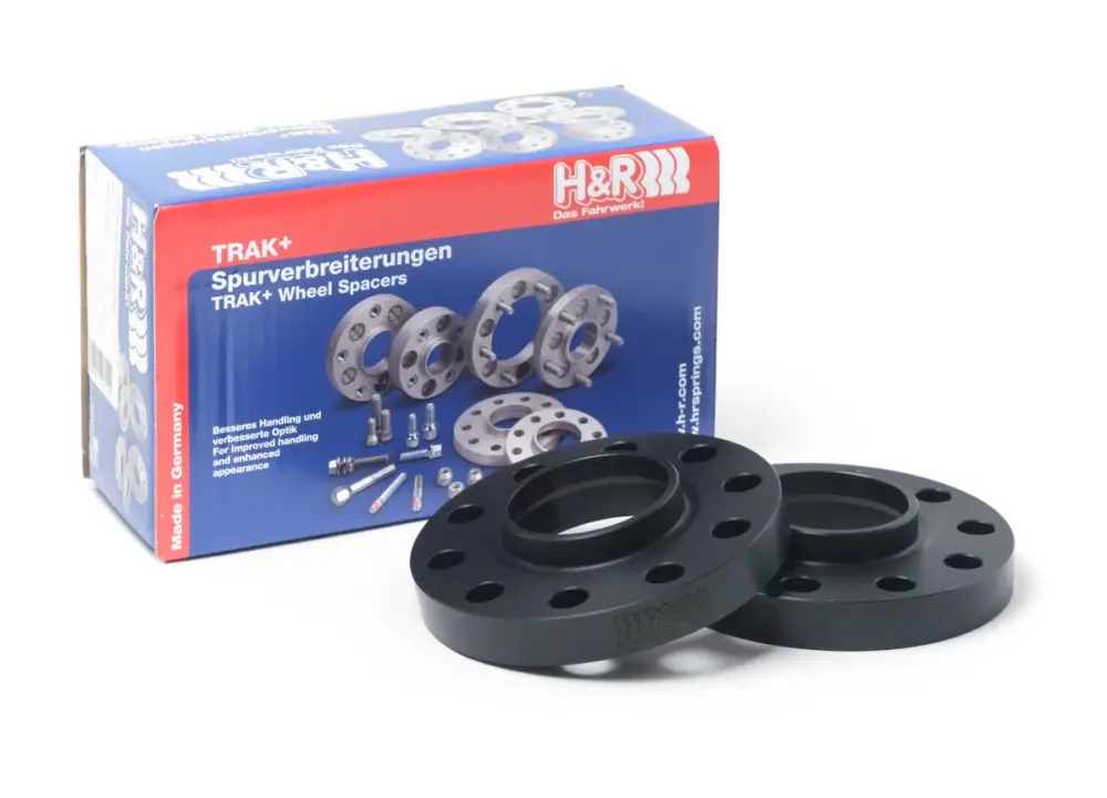 Jen Po Omezenou Doba H&R 2 kusy rozšiřovacích podložek typ DR30 o šířce 15 mm pro BMW řada 5 E34 5/H, barva černá