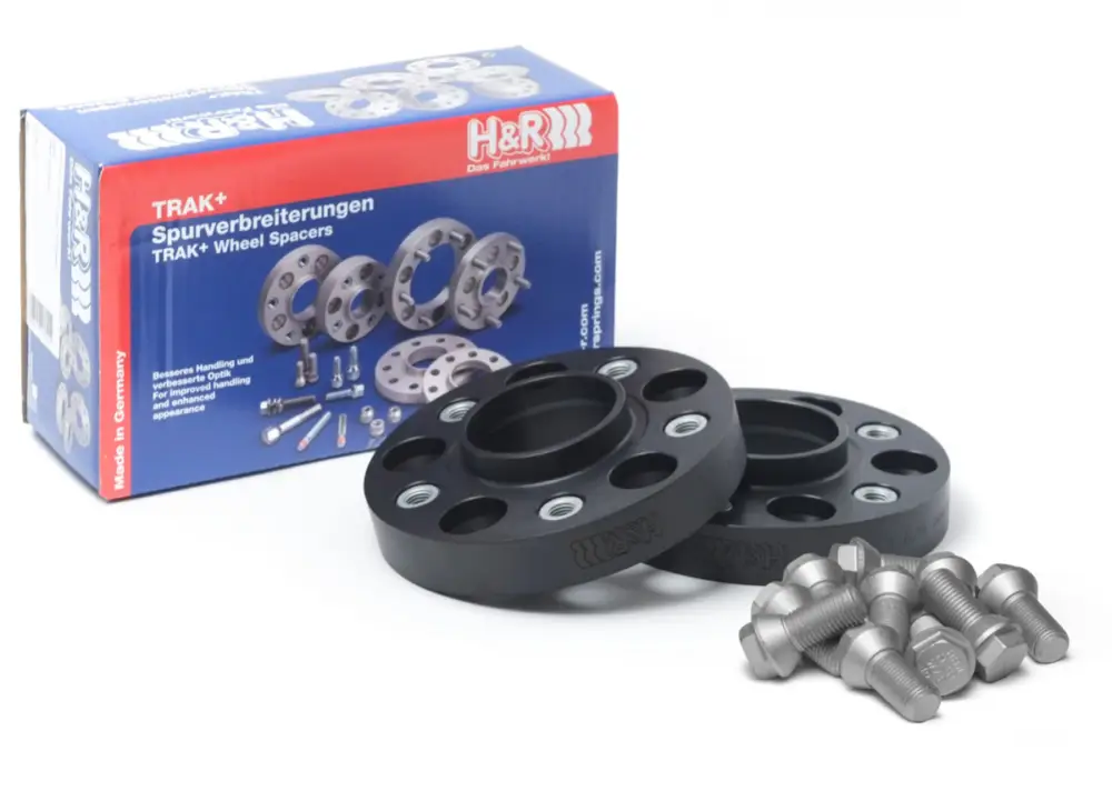 Must-Have H&R 2 kusy rozšiřovacích podložek typ DRA50 o šířce 25 mm pro BMW řada 6 6C F12, barva černá