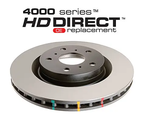 Pouze Dnes DBA 4000 Series plný zadní brzdový kotouč 330x28 mm pro Porsche 911 (996) 2002-2005 3.6 Carrera 4S Cast Iron Disc Only