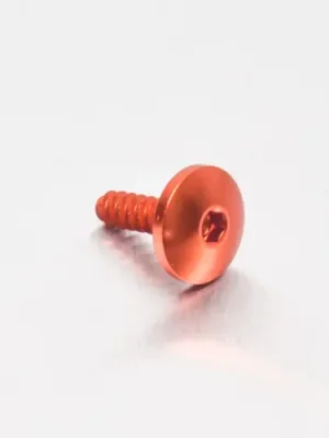 Aktuální Pro-Bolt hliníkový samořezný šroub se závitem M5 a délkou závitu 16 mm, barva oranžová