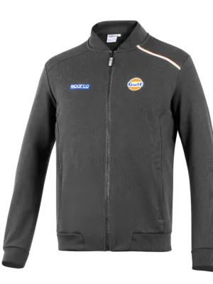 Vrácení Zdarma Sparco mikina na zip Gulf, barva šedá, velikost XXXL