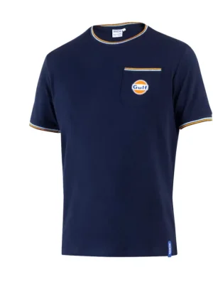 Nejlepší Volba Sparco triko Gulf s náprsní kapsičkou, barva modrá, velikost S