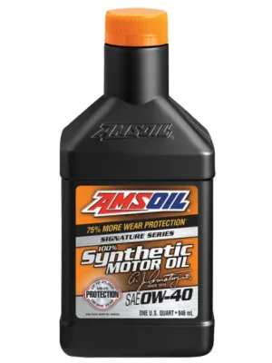 Plně syntetický motorový olej AMSOIL Signature Series 0W-40, objem 0,946 l Pouze Dnes