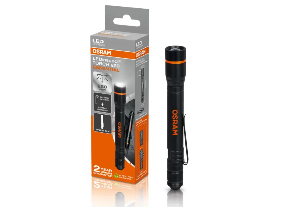 Nízká Cena OSRAM LEDinspect TORCH 250 ESSENTIAL inspekční LED svítilna