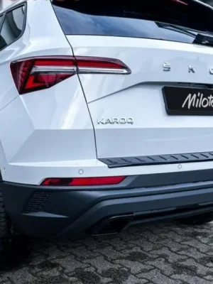 Milotec "Dummy" koncovky výfuku pro Škoda Karoq, Facelift, černý lesklý Zlevněný