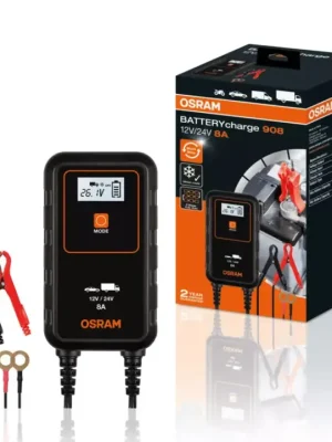 Objednat Nyní OSRAM BATTERYcharge nabíječka autobaterií pro 6V a 12V vozidla, typ 908