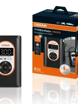 OSRAM TYREinflate přenosný kompresor, typ 4000 Horká Nabídka