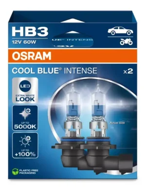 Levný OSRAM COOL BLUE INTENSE NEXT GENERATION autožárovky - bílé světlo 5000 K, 2 ks v balení, patice HB3