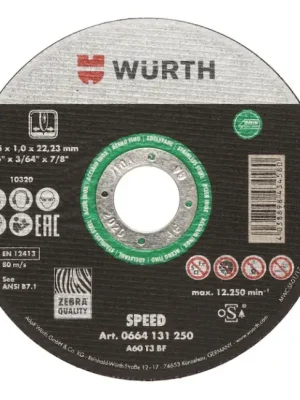 Hit Sezóny Würth řezný kotouč Speed Plus 115 x 22,2 x 1mm