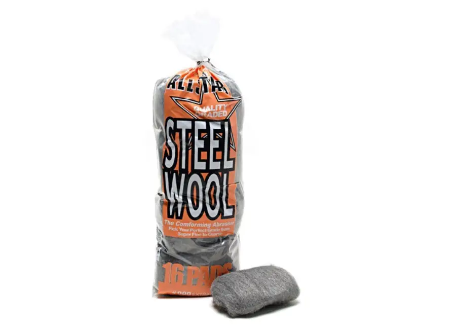 Fine Steel Wool - ocelová vlna pro leštění kovů, 16 ks, hrubost extra jemná Značkový