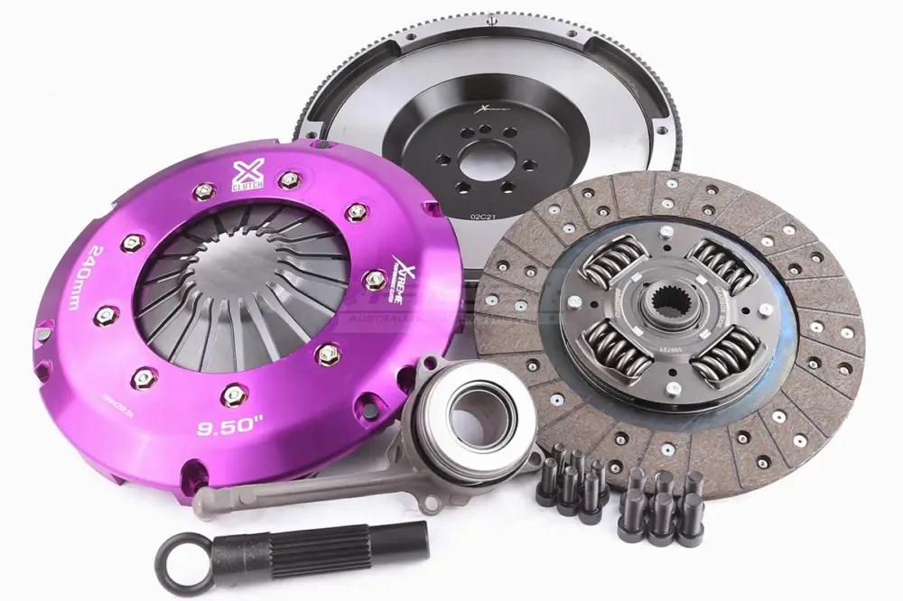 Xtreme Clutch jednolamelová odpružená organická spojková sada vč. setrvačníku a vypínacího ložiska pro Škoda Octavia Gen. II 2.0 TDI s kapacitou krouticího momentu 600, r.v. 2005.11 - 2010.05 Tovární Cena