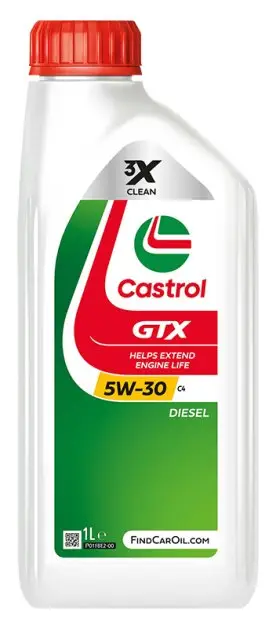Zlevněný Motorový olej Castrol GTX C4 5W-30, 1L