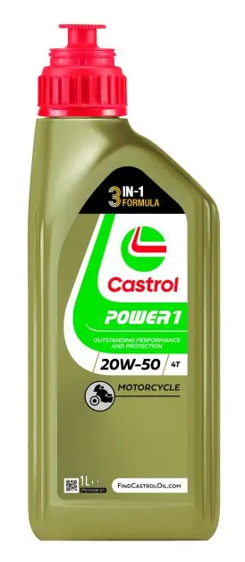 Motorový olej Castrol Power 1 4T 20W-50, 1L Finální Výprodej