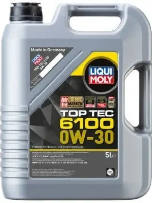 Omezená Nabídka Motorový olej Liqui Moly Top Tec 6100 0W-30, 5L