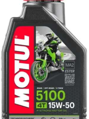 Motorový olej Motul 15W-50 5100 4T, 1L Odeslání Ihned