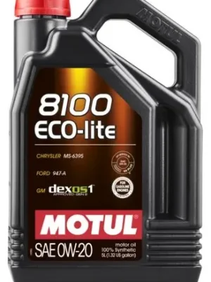 Must-Have Motorový olej Motul 8100 ECO-LITE 0W-20, 5L
