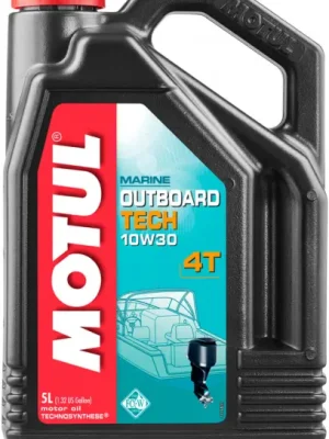 Motorový olej Motul Outboard Tech 4T 10W-30, 5L Akční Cena