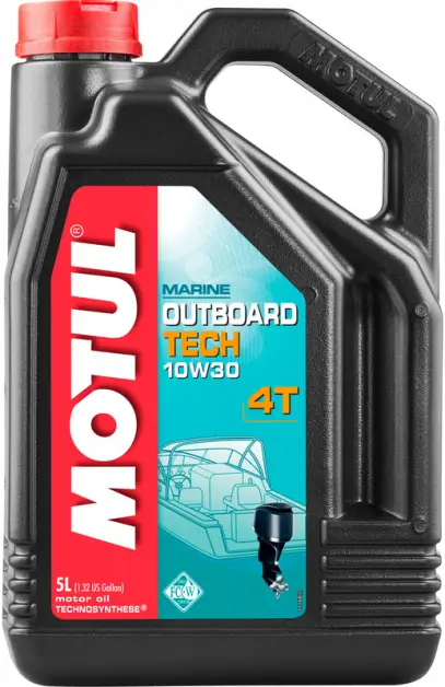 Motorový olej Motul Outboard Tech 4T 10W-30, 5L Akční Cena
