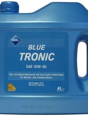 Koupit Online Motorový olej Aral BlueTronic 10W-40, 4L