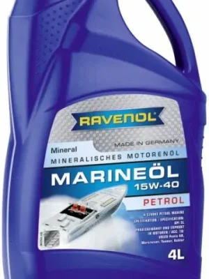 Motorový olej Ravenol Marineoil Petrol 15W-40, 4L Ihned K Objednání