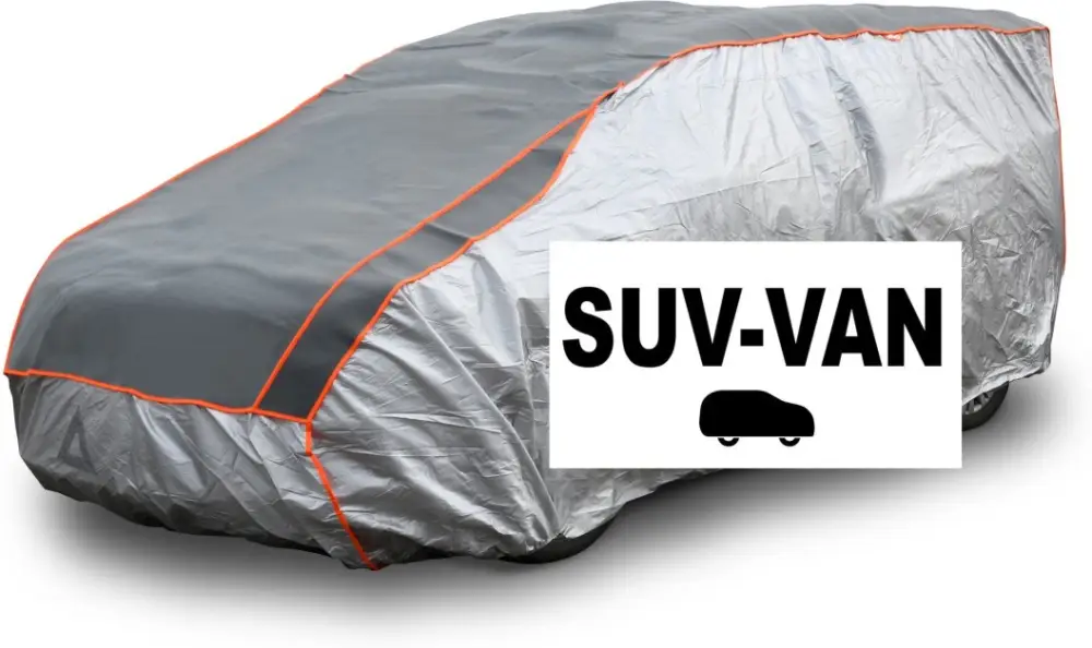 Objednat Nyní Compass ochranná plachta proti kroupám SUV-VAN 530×205×160 cm, zesílená EVA, stříbrná