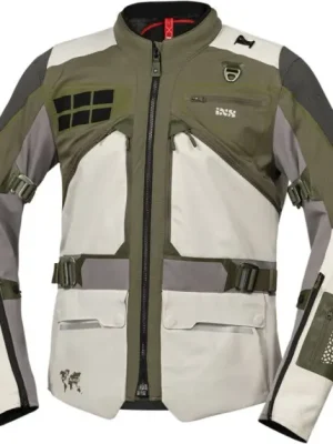 Bunda iXS X2-051405-097-3XL VENTURE-AIR 1.0 X2-051405 světle šedá-olivová 3XL Top Prodej