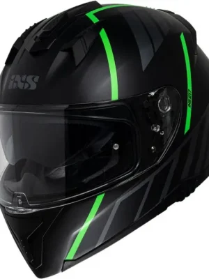 Vysoce Kvalitní Integrální helma iXS X14092-M37-M iXS 217 2.0 X14092 matně černo-fosforově zelený M