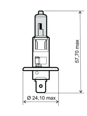 Lamp RMS 246510031 H1 12V 55W Zlevněný