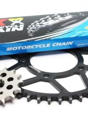 Cenově Výhodný Řetězová sada EK ‘ORIGINAL EK + SUPERSPROX STF-401-143 s řetězem řady DEX - nejpoužívanější