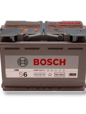 Vysoce Kvalitní Autobaterie Bosch S6 12V 70Ah 760A, 0 092 S60 010