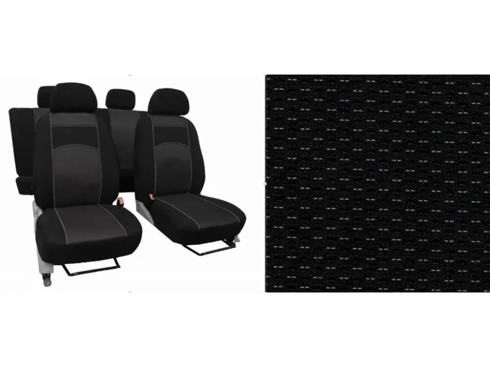 Akce Autopotahy VW TIGUAN II COMFORTLINE, ALLSPACE, od r. v. 2016, VIP černé
