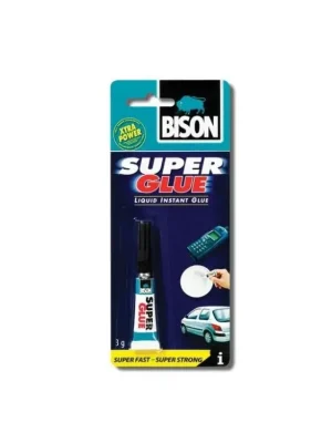 BISON Super Glue Vteřinové lepidlo 3 g Horká Nabídka