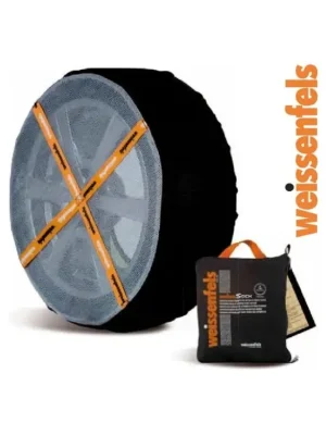 Must-Have Sněhové řetězy textilní návleky Weissenfels WSK Weisssock 80