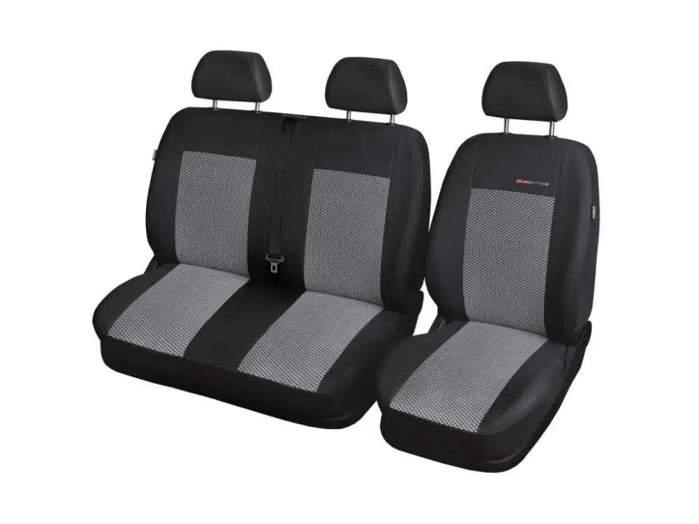Levný Autopotahy PEUGEOT EXPERT III, 3 místa, BEZ STOLKU, od r. 2016, šedočerné