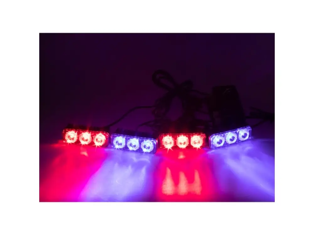 Nová Kolekce PREDATOR LED vnější bezdrátový, 12x LED 1W, 12V, modročervený