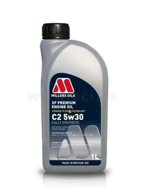 MILLERS OILS XF PREMIUM C2 5w30, plně syntetický, 1 l Značkový