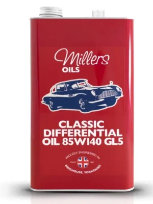 MILLERS OILS Classic Pistoneeze Differential Oil EP 85W-140 GL5 - hypoidní minerální olej (v plechovém retro obalu) 1 l Poslední Šance