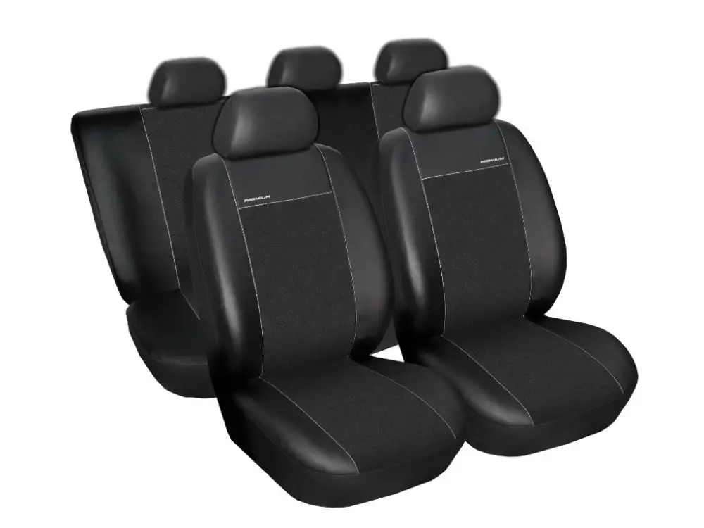 Autopotahy Ford S MAX, od r. 2006-2015, 7 míst, Eko kůže černá Značkový