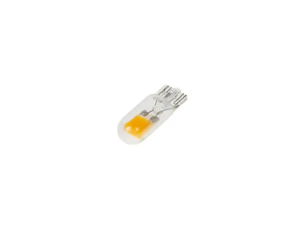 Cenový Hit COB LED T10 teplá bílá, 12V, celosklo