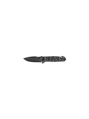 Omezená Nabídka CAC S200 FRENCH ARMY KNIFE TEXTURED PA6 FV BLACK HANDLE